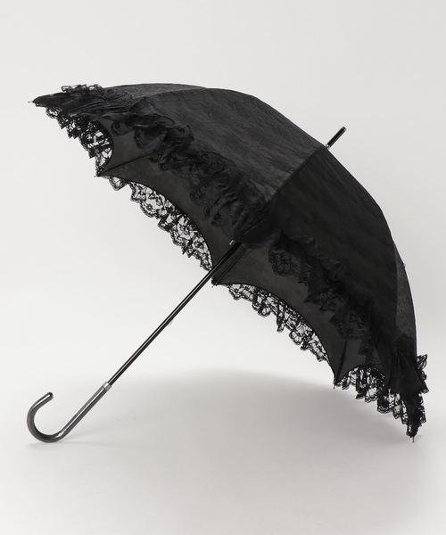 Axes Femme アクシーズファム の レース柄ドーム晴雨兼用長傘 長傘 Wear