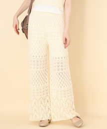 Heather | カギバリニットパンツ　847576(その他パンツ)