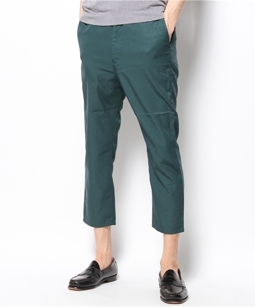 And A（アンドエー）の「チノイージーアンクレットパンツ（チノパンツ・メンズ・ベージュ/ダークグリーン/ブラック・42/40/44）」の3枚目の写真