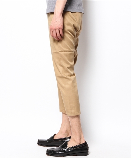 And A（アンドエー）の「チノイージーアンクレットパンツ（チノパンツ・メンズ・ベージュ/ダークグリーン/ブラック・42/40/44）」の7枚目の写真