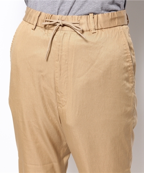 And A（アンドエー）の「チノイージーアンクレットパンツ（チノパンツ・メンズ・ベージュ/ダークグリーン/ブラック・42/40/44）」の9枚目の写真