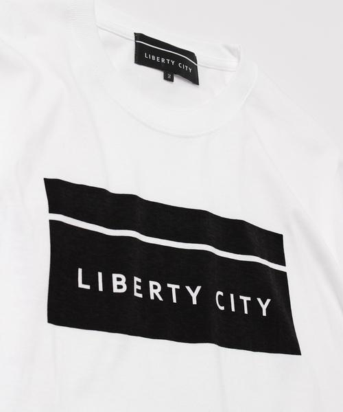 LIBERTY CITY（リバティシティ）の「【LIBERTY CITY/リバティーシティ】 [BOX LOGO] ロンT（Tシャツ/カットソー・メンズ・ホワイト/ブラック/レッド・2/4/3）」の10枚目の写真