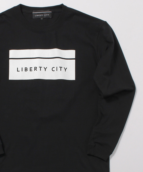 LIBERTY CITY（リバティシティ）の「【LIBERTY CITY/リバティーシティ】 [BOX LOGO] ロンT（Tシャツ/カットソー・メンズ・ホワイト/ブラック/レッド・2/4/3）」の14枚目の写真