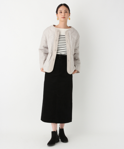 GLOBAL WORK(グローバルワーク)の「コーデュロイタイトスカート/845154(スカート・レディース・ブラック/ベージュ/オフホワイト/グリーン系その他3/ライトグレー/ライトベージュ/ブルー系その他・SMALL/MEDIUM/LARGE)」の18枚目の写真