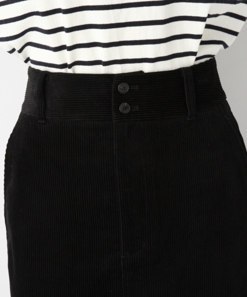 GLOBAL WORK(グローバルワーク)の「コーデュロイタイトスカート/845154(スカート・レディース・ブラック/ベージュ/オフホワイト/グリーン系その他3/ライトグレー/ライトベージュ/ブルー系その他・SMALL/MEDIUM/LARGE)」の10枚目の写真
