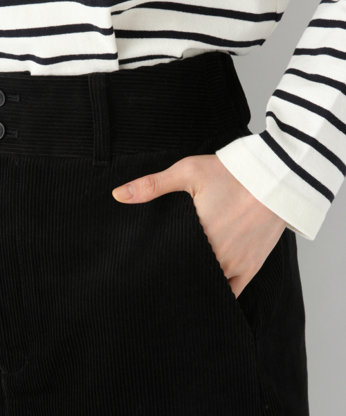 GLOBAL WORK(グローバルワーク)の「コーデュロイタイトスカート/845154(スカート・レディース・ブラック/ベージュ/オフホワイト/グリーン系その他3/ライトグレー/ライトベージュ/ブルー系その他・SMALL/MEDIUM/LARGE)」の9枚目の写真