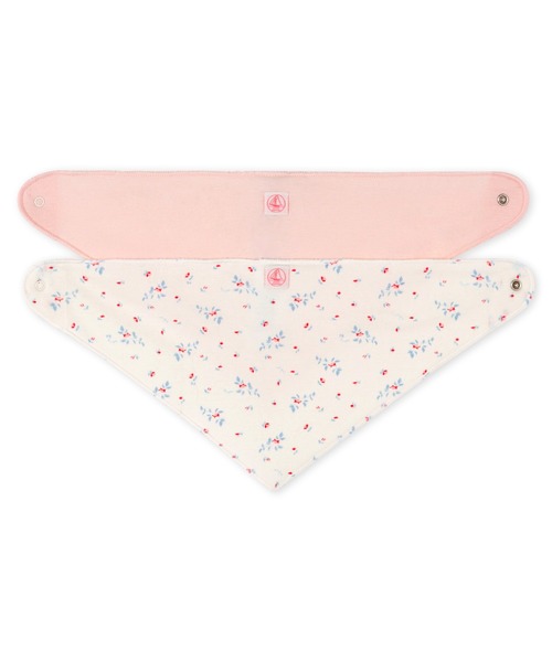 Petit Bateau プチバトー の 三角スタイ２枚組 ベビーギフト Wear