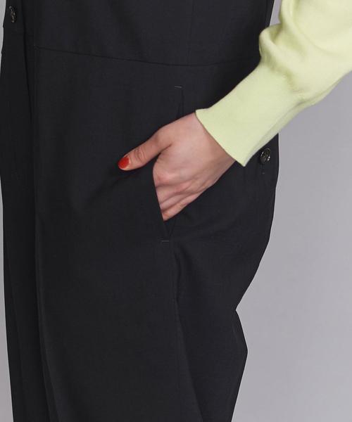 BEAUTY&YOUTH UNITED ARROWS（ビューティーアンドユースユナイテッドアローズ）の「BY TRADITIONAL サマーウールベストオールインワンо（つなぎ/オールインワン・レディース・ネイビー/ブラウン・36/38）」の5枚目の写真