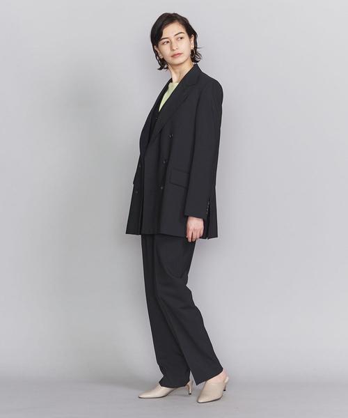 BEAUTY&YOUTH UNITED ARROWS（ビューティーアンドユースユナイテッドアローズ）の「BY TRADITIONAL サマーウールベストオールインワンо（つなぎ/オールインワン・レディース・ネイビー/ブラウン・36/38）」の20枚目の写真
