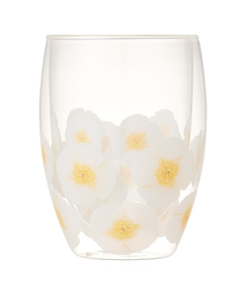 Francfranc(フランフラン)の「キアーロ ダブルウォールグラス フラワー(グラス/マグカップ/タンブラー・レディース・マルチ・FREE)」の3枚目の写真