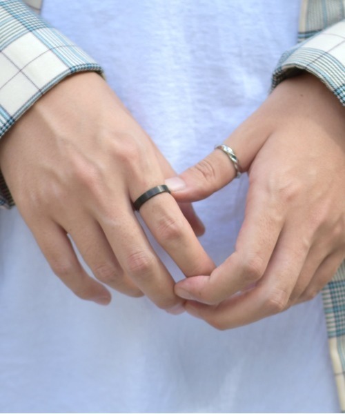 LION HEART（ライオンハート）の「【LION HEART】WEB限定 デュオリング FIRSTリング/アンカーチェーンリング/サージカルステンレス/LH-1　メンズギフト/誕生日/クリスマス/プレゼント/ペアアクセ（リング・メンズ・ブラック/シルバー/ブラック系その他2/ブラック系その他3/シルバー系その他2/シルバー系その他3/ブラック系その他4/シルバー系その他4/シルバー系その他5/シルバー系その他6/シルバー系その他7・17号/19号/17/19/ 21）」の19枚目の写真