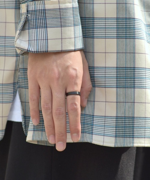 LION HEART（ライオンハート）の「【LION HEART】WEB限定 デュオリング FIRSTリング/アンカーチェーンリング/サージカルステンレス/LH-1　メンズギフト/誕生日/クリスマス/プレゼント/ペアアクセ（リング・メンズ・ブラック/シルバー/ブラック系その他2/ブラック系その他3/シルバー系その他2/シルバー系その他3/ブラック系その他4/シルバー系その他4/シルバー系その他5/シルバー系その他6/シルバー系その他7・17号/19号/17/19/ 21）」の20枚目の写真