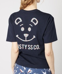【RUSTY / ラスティ】レディースロゴ半袖Tシャツ / バックプリント