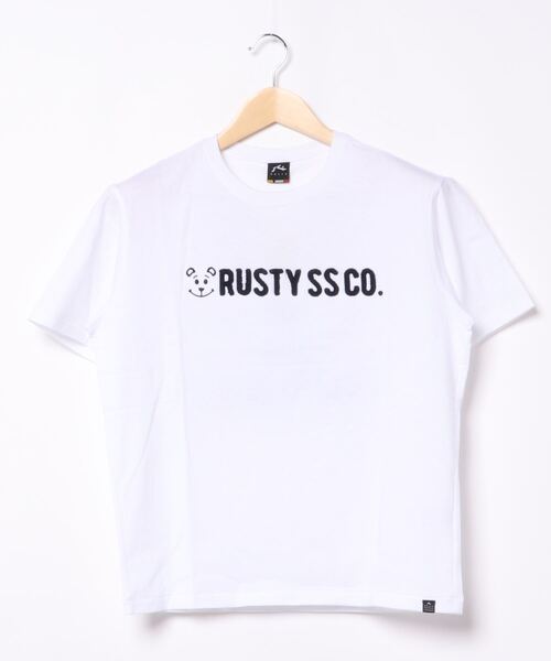 RUSTY(ラスティ)の「【RUSTY / ラスティ】レディースロゴ半袖Tシャツ / バックプリント(Tシャツ/カットソー・レディース・ネイビー/ホワイト×レッド/ホワイト系その他/ブラック/その他7・MEDIUM/LARGE)」の11枚目の写真
