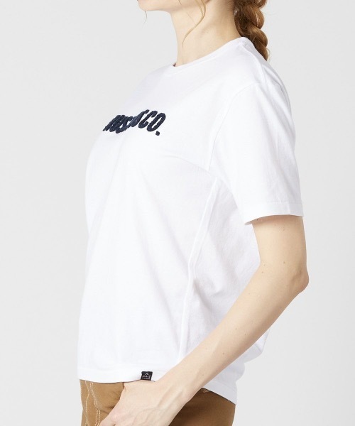 RUSTY(ラスティ)の「【RUSTY / ラスティ】レディースロゴ半袖Tシャツ / バックプリント(Tシャツ/カットソー・レディース・ネイビー/ホワイト×レッド/ホワイト系その他/ブラック/その他7・MEDIUM/LARGE)」の10枚目の写真