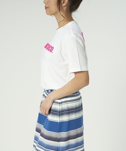 RUSTY(ラスティ)の「【RUSTY / ラスティ】レディースロゴ半袖Tシャツ / バックプリント(Tシャツ/カットソー・レディース・ネイビー/ホワイト×レッド/ホワイト系その他/ブラック/その他7・MEDIUM/LARGE)」の22枚目の写真
