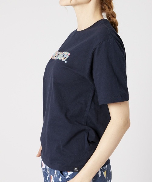 RUSTY(ラスティ)の「【RUSTY / ラスティ】レディースロゴ半袖Tシャツ / バックプリント(Tシャツ/カットソー・レディース・ネイビー/ホワイト×レッド/ホワイト系その他/ブラック/その他7・MEDIUM/LARGE)」の19枚目の写真