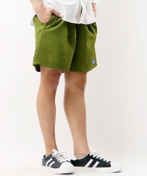 OUTDOOR PRODUCTS APPAREL(アウトドアプロダクツアパレル)の「OUTDOOR 水陸両用 ナイロン バギー ボードショーツ(その他パンツ・メンズ・ベージュ/ブラック/エメラルド/ネイビー/チャコール/マスタード/サーモンピンク/パープル/オレンジ系その他/サックスブルー/ダークグリーン/ブルー系その他/ブルー系その他2/ブルー系その他3/ブルー系その他4/ブラック系その他/グレー系その他/オレンジ/グリーン/ブラック系その他2/ベージュ系その他/グリーン系その他/パープル系その他/イエロー系その他・LL/M/L/S)」の10枚目の写真