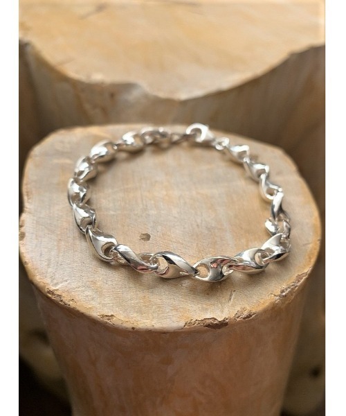 mou（モウ）の「S925 Twist chain bracelet（ブレスレット・レディース・シルバー・FREE）」の6枚目の写真