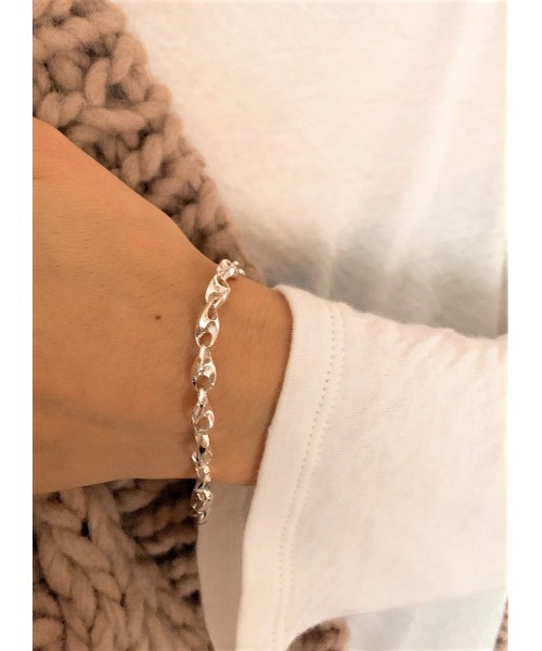 mou（モウ）の「S925 Twist chain bracelet（ブレスレット・レディース・シルバー・FREE）」の11枚目の写真