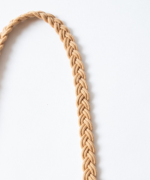 WEGO(ウィゴー)の「WEGO/マクラメクリアショルダーバッグ(ショルダーバッグ・レディース・ブラウン/ホワイト系その他・FREE)」の13枚目の写真