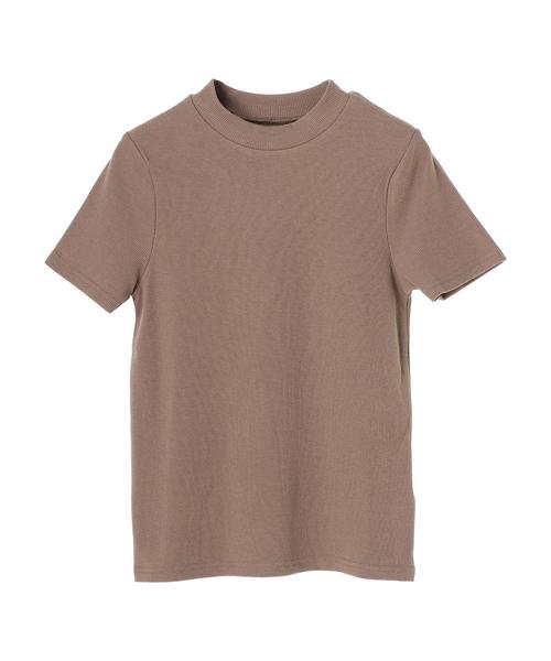 earth music&ecology（アースミュージックアンドエコロジー）の「テレコハイネックプルオーバー ＊（Tシャツ/カットソー・レディース・その他7/ブラック/アイボリー/ライトグリーン/サックスブルー/ブルー系その他2/ブラウン/ピンク・S/M）」の13枚目の写真