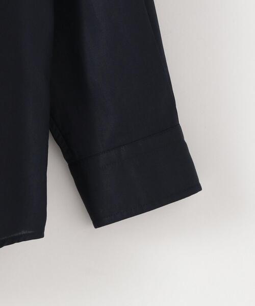 Steven Alan（スティーブンアラン）の「＜Steven Alan＞ GAS/CTN FLY FRONT LOOSE SHIRT/シャツ（シャツ/ブラウス・メンズ・ライム/ライトブルー/ネイビー・LARGE/SMALL/MEDIUM/X-LARGE）」の8枚目の写真