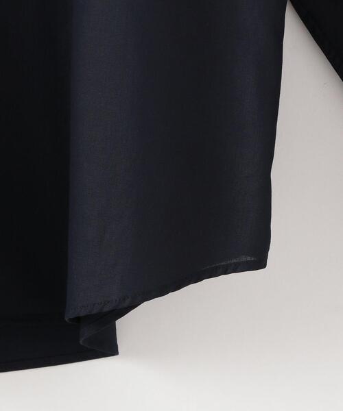 Steven Alan（スティーブンアラン）の「＜Steven Alan＞ GAS/CTN FLY FRONT LOOSE SHIRT/シャツ（シャツ/ブラウス・メンズ・ライム/ライトブルー/ネイビー・LARGE/SMALL/MEDIUM/X-LARGE）」の9枚目の写真