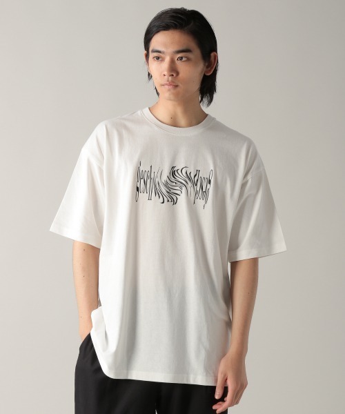 PBLIM（ページボーイリム）の「【PAGEBOYLIM】ミュージックアートTシャツ（Tシャツ/カットソー・レディース・ホワイト/ブラック・MEDIUM/X-LARGE）」の6枚目の写真