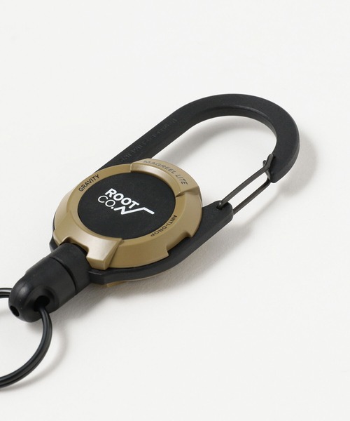 ROOT CO.(ルート)の「ROOT CO. / MAG REEL LITE キーホルダー(キーホルダー・メンズ・ホワイト/ブラック/カーキ/ライトブラウン・ONE SIZE)」の6枚目の写真