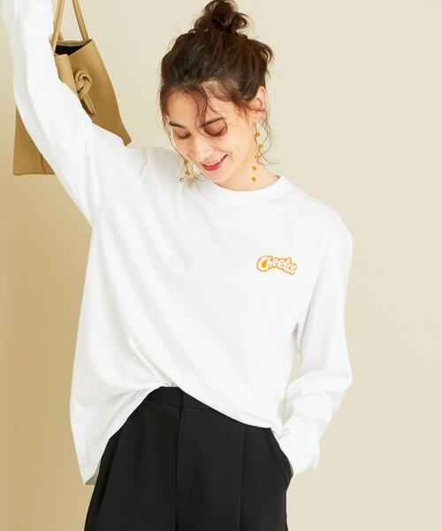 BEAUTY&YOUTH UNITED ARROWS（ビューティーアンドユースユナイテッドアローズ）の「【別注】＜GOOD ROCK SPEED＞∴スナックロングスリーブTシャツ ◆（Tシャツ/カットソー・レディース・ブラック/オリーブ/ホワイト・FREE）」の13枚目の写真