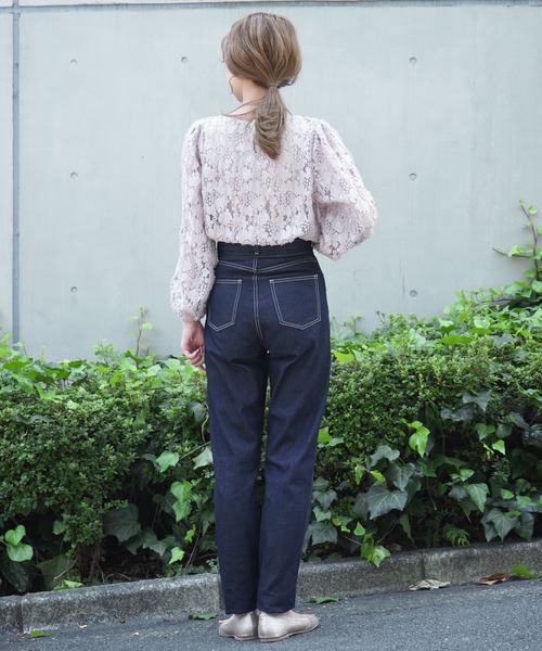 flower（フラワー）の「ゴージャスフリルトップ（シャツ/ブラウス・レディース・ベージュ/アイボリー・FREE）」の22枚目の写真