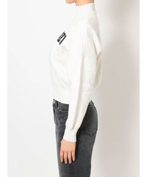 GYDA（ジェイダ）の「STEP OVERハイネックニット TOPS（ニット/セーター・レディース・ブラック/ベージュ/オフホワイト/カーキ・FREE）」の22枚目の写真