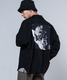 WEGO | WEGO/ローズグラフィックビッグシルエットシャツ(シャツ/ブラウス)