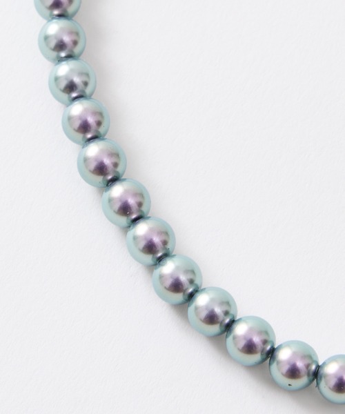 AIMER（エメ）の「【喪服用・WEB限定】マグネット式 6.5ｍｍ珠 貝パールネックレス（ネックレス・レディース・ホワイト/ブラック/グレー・FREE）」の15枚目の写真