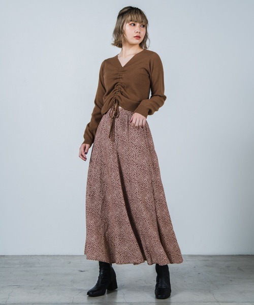 WEGO（ウィゴー）の「WEGO/フラワープリントロングフレアスカート（スカート・レディース・その他1・FREE）」の5枚目の写真