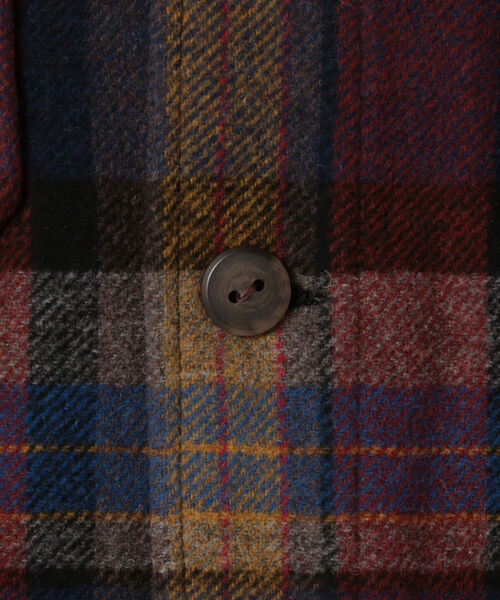 PENDLETON(ペンドルトン)の「【PENDLETON/ペンドルトン】CPO フランネル シャツ ビッグシルエット #0575-2007(ブルゾン・メンズ・ブラウン系その他5/パープル系その他5・MEDIUM/LARGE)」の13枚目の写真