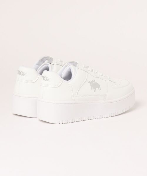 moz（モズ）の「＜moz＞厚底スニーカー（スニーカー・レディース・ブラック/ホワイト・X-LARGE/MEDIUM/LARGE/SMALL）」の7枚目の写真