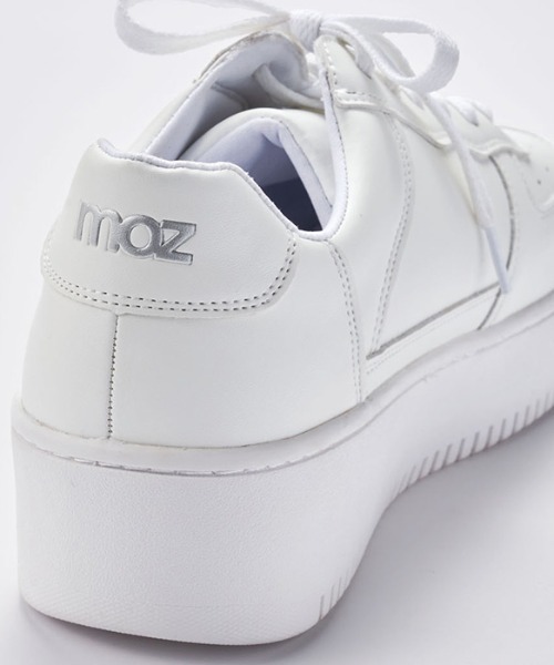 moz（モズ）の「＜moz＞厚底スニーカー（スニーカー・レディース・ブラック/ホワイト・X-LARGE/MEDIUM/LARGE/SMALL）」の3枚目の写真