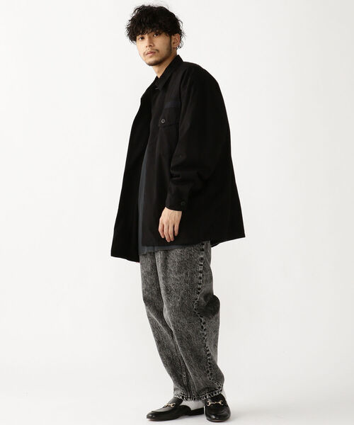 BEAMS（ビームス）の「BEAMS / ユーティリティ イージー シャツ（シャツ/ブラウス・メンズ・オリーブ/ブラック・LARGE/MEDIUM/SMALL/X-LARGE）」の16枚目の写真