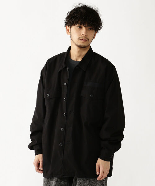 BEAMS（ビームス）の「BEAMS / ユーティリティ イージー シャツ（シャツ/ブラウス・メンズ・オリーブ/ブラック・LARGE/MEDIUM/SMALL/X-LARGE）」の20枚目の写真