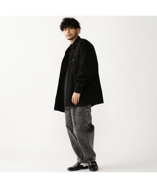 BEAMS（ビームス）の「BEAMS / ユーティリティ イージー シャツ（シャツ/ブラウス・メンズ・オリーブ/ブラック・LARGE/MEDIUM/SMALL/X-LARGE）」の3枚目の写真