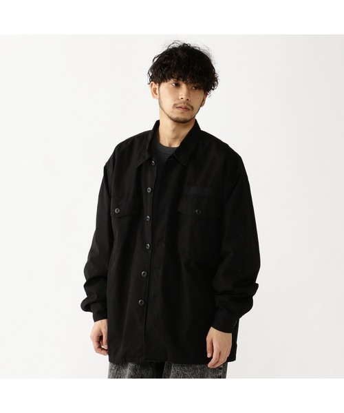 BEAMS（ビームス）の「BEAMS / ユーティリティ イージー シャツ（シャツ/ブラウス・メンズ・オリーブ/ブラック・LARGE/MEDIUM/SMALL/X-LARGE）」の5枚目の写真