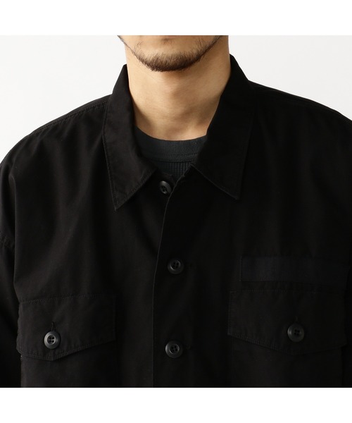 BEAMS（ビームス）の「BEAMS / ユーティリティ イージー シャツ（シャツ/ブラウス・メンズ・オリーブ/ブラック・LARGE/MEDIUM/SMALL/X-LARGE）」の10枚目の写真