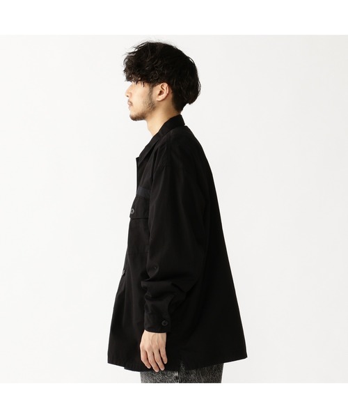 BEAMS（ビームス）の「BEAMS / ユーティリティ イージー シャツ（シャツ/ブラウス・メンズ・オリーブ/ブラック・LARGE/MEDIUM/SMALL/X-LARGE）」の8枚目の写真