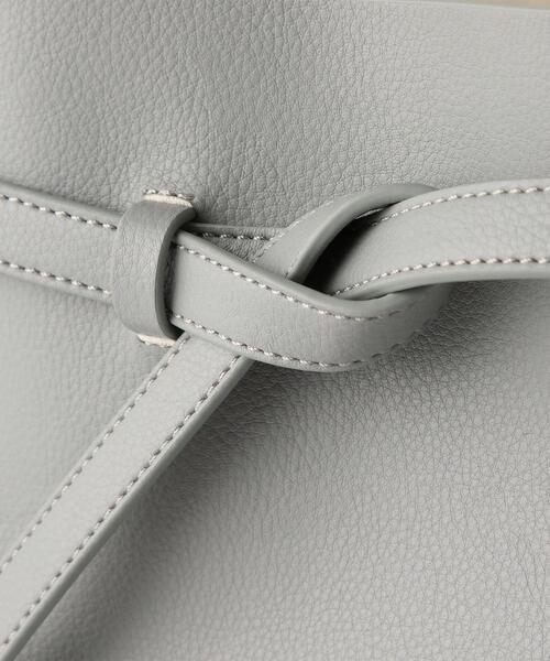 closet story（クローゼットストーリー）の「＜closet story（クローゼットストーリー）＞ ムスビベルト トートバッグ（トートバッグ・レディース・ライトグレー/ベージュ/モカ・FREE）」の8枚目の写真