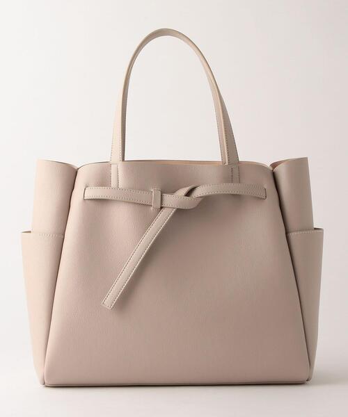 closet story（クローゼットストーリー）の「＜closet story（クローゼットストーリー）＞ ムスビベルト トートバッグ（トートバッグ・レディース・ライトグレー/ベージュ/モカ・FREE）」の10枚目の写真