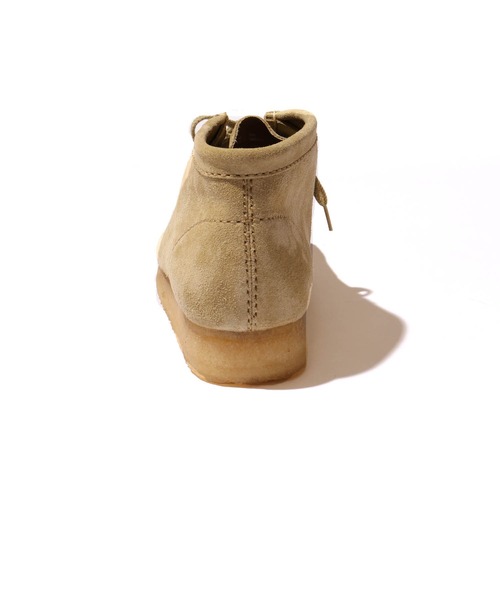Clarks（クラークス）の「Clarks/クラークス Wallabee ワラビー Boot ワラビー スエード シューズ（ブーツ・メンズ・ダークブラウン/ベージュ・7.5/8/8.5/9）」の11枚目の写真