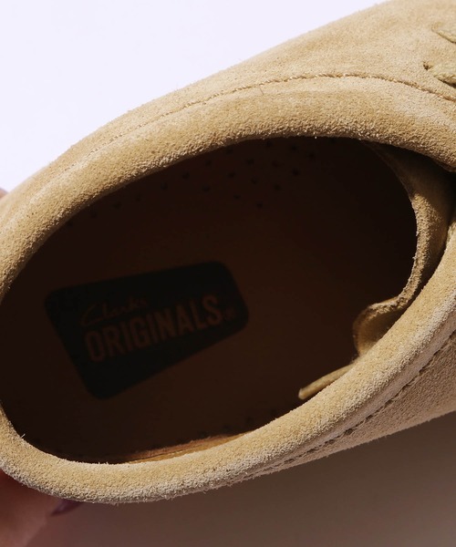 Clarks（クラークス）の「Clarks/クラークス Wallabee ワラビー Boot ワラビー スエード シューズ（ブーツ・メンズ・ダークブラウン/ベージュ・7.5/8/8.5/9）」の18枚目の写真
