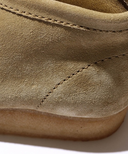 Clarks（クラークス）の「Clarks/クラークス Wallabee ワラビー Boot ワラビー スエード シューズ（ブーツ・メンズ・ダークブラウン/ベージュ・7.5/8/8.5/9）」の9枚目の写真